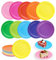 WENLISELL 200 PCS Colorful Party Paper Plates, 7 Inch Round Paper Plates, 10 Colour Round Paper Plates for Wedding, Birthday Party, Picnic