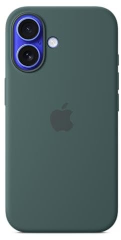 Apple iPhone 16 Silikon Case mit MagSafe – Seegrün 
