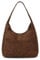 GSenhui Wildleder Tasche Damen Uni Tasche Tote Bag Handtasche Schule Tragetasche Hobo Bag Damen Umhängetasch Ledertasche Beuteltasche Braun