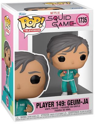 Funko POP! TV: Squid Game - Player 149: Geum-Ja | Offizielles Drama Merch - Vinyl Sammelfigur als Regal Deko - Geschenkidee zum Geburtstag für Fans und Sammler