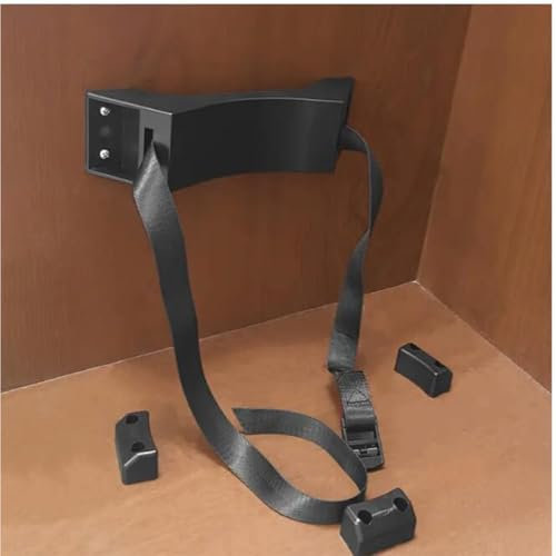 Caravan Gas Bottle Floor Holder Keeping Bottle Stand Large Size 2 Meter Securing Strap and 3X Spacers for Motorhome RV Van Camping Saving Space Accessories