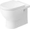 Duravit D-Code inodoro de pie empotrado, lavable, sin borde, 370x570x400mm, blanco brillo intenso, 2037090000