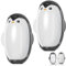 2 Pezzi Reusable Lint Roller Portatile e Lavabile - Rimuove Peli di Animali Domestici, Rullo Antipelucchi per Abbigliamento e Viaggi