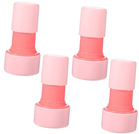 Abaodam 4stücke Teiliges Stempelset Für Junge Mädchen Selbstfärbende Uhrenmusterstempel Zeiterkennungsstempel Zum Lernen Lehrstempel Für Vorschul Und Grundschulkinder Spielzeugstempel