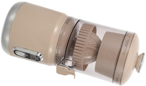 CIYODO Exprimidor Portátil Exprimidor De Frutas Portátil Extractor De De Naranja Comercial Orangenpresse C Plástico Comestible Beige