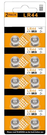 AG13 LR44 Lithium-Knopfzellen für Uhren, Thermometer, Fernbedienungssensoren, 10 / 20 Stück