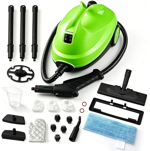Udodik Steam Cleaner, Multifunctional Steam Cleaner, Equipped With 20 Kinds Of Accessories, Suitable For Cleaning Floors, Sofas, Windows, Upholstered Furniture And Kitchen Grease.