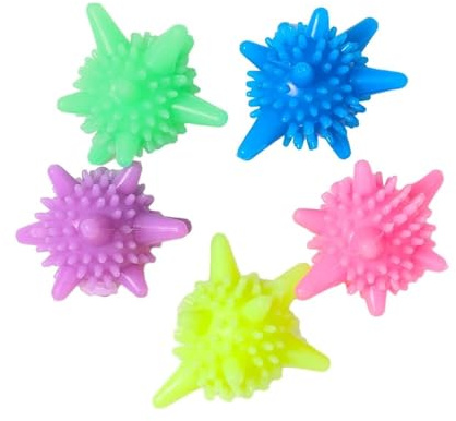 Palline per asciugatrice, Palline for bucato riutilizzabili in PVC da 1/3/5/10 pezzi Lint r -nodo 4,2-6 cm Lavare/Asciugare