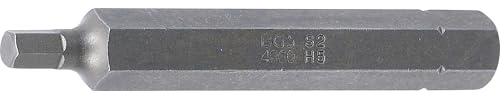 BGS 4960 | Bit | Außensechskant 10 mm (3/8) | Innensechskant 5 mm | Länge 75 mm | Chrom-Vanadium-Stahl