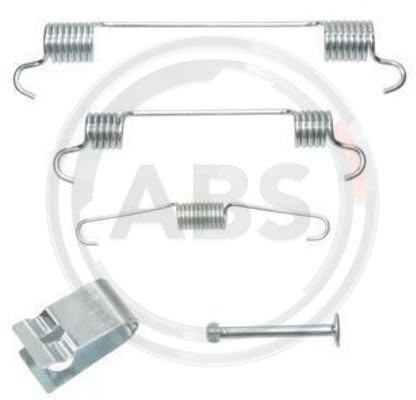 A.B.S. 0833Q Zubehörsatz Bremsbacken Hinten Kompatibel mit HONDA Jazz II Schrägheck GD, GE3, GE2 45008330000