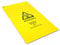 25 x Strong Clinical Waste Biohazard/Bio Hazard Yellow Bags 203mm x 354mm