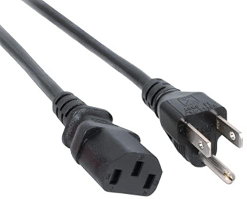 EFB Netzkabel USA/NEMA 5-15P-C13 180°,sw,1.8m,SVT AWG18x3C