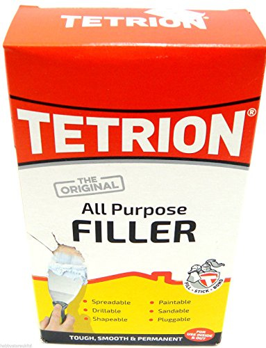 Tetrion Polyfilla 500g Multi-Purpose Filler Paste for Home Improvement, Clear, High Viscosity, Compatible with Wood, Plastic, Metal, Versatile and Robust