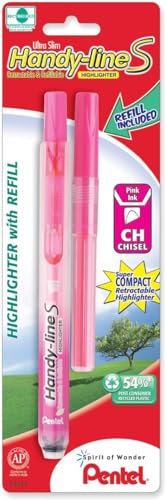 Pentel SXS15-P Textmarker Handy-lineS Rosa, 1 Stück