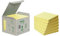 Post-it Recycling Notes Kanariengelb, Packung mit 6 Blöcken, 100 Blatt pro Block, 76 mm x 76 mm, Farbe: Gelb - Selbstklebende Notizzettel aus 100% Recyclingpapier