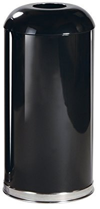 Rubbermaid Commercial Products FGR32EGLBK Abfalleimer, rund, 45 Liter, Schwarz
