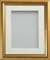 Frame Company Eldridge Gold A3 Picture Photo Frames With Ivory Mount for Image A4 *Choice of Sizes* Fitted with Real Glass