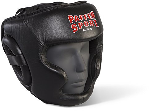 PAFFEN SPORT KIBO Fight Kopfschutz für das Sparring; schwarz; GR: M/L