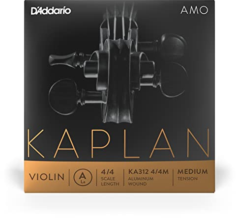 D'Addario KA312 4/4M Medium Tension 4/4 Scale Kaplan Amo Violin A String
