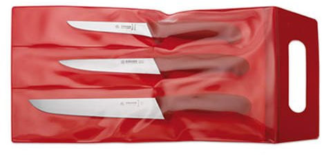 Johannes Giesser Messerfabrik Messer-Set 3-TLG, Grau, M