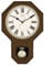 Acctim 28316 Woodstock Wall Clock, Dark wood effect