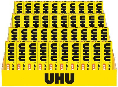 UHU extra Alleskleber, lösemittelhaltig, 31 g, 40er Display