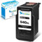 Inkwood 540XL Schwarz Kompatibel für Canon Druckerpatronen 540, Canon PG 540 XL für TS5150 Druckerpatronen, für Canon Pixma TS5151, MG3650, MG3650s, MG4250, MG3600, MX475, MX535 Patronen