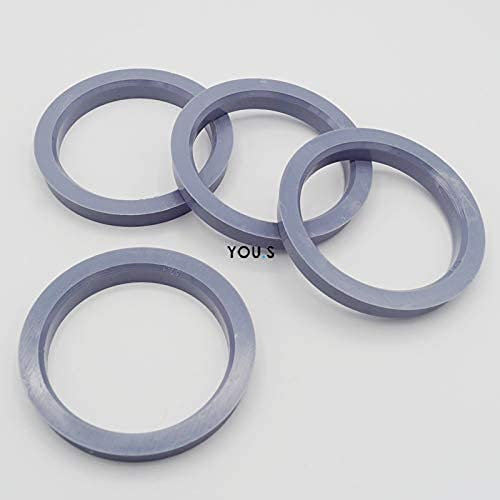 4 x ZENTRIERRINGE DISTANZRING für ALUFELGEN 70,0-57,1 mm