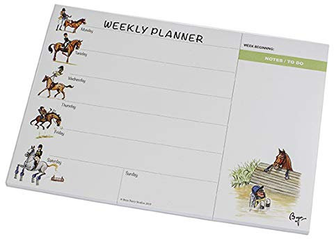 Wochenplaner für den Schreibtisch, Pferde