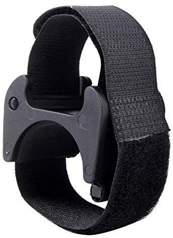 ACEXIER Mehrzweck-Fahrradriemen Taschenlampe LED Tourch Mount Halter Fahrradschloss-Klemmenhalter Klettband-Mountainbike-Zubehör