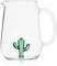 Ichendorf Milano Brocca Cactus Verde | Collezione Desert Plants | 175 cl | Vetro Borosilicato | Fatto a Mano