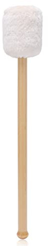 Maillet de Grosse Caisse, de Grosse Caisse Timbale Maillet Tête de Laine Bâton de Tambour Manche en Bois D'érable pour Accessoire D'instrument de Percussion
