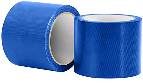 Cinta de Reparación de Lona 15 cm x 10m, Camiones Cinta Adhesiva de Tela Impermeable, Cinta Selladora Resistente Adhesiva, para Fugas de Agua, Cubierta de Remolque, Tienda Campaña