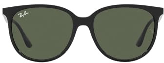 Ray-Ban Damen Herren Sonnenbrille RB4378 601/71 54mm schwarz Kunststoff
