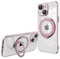 Cool Case for iPhone 15 Magnetic Ring Pink