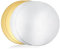 4Pcs Cake Boards I 8Inch Round Silver & Gold Cake Cards I 2mm Thick Cake Drum I Reusable Cake Base Board for Tiered Cakes Wedding Birthday Party