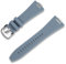 Crafter Blue TS01 Uhrenarmband mit geradem Ende, FKM, Gummi-Uhrenarmband, Ersatz für Tissot PRX 40 mm, 410/407 Quartz/Automatik-Versionen, Grau