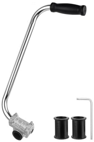 DEKLONPER Trimmergriff, Ergonomischer Trimmergriff, Griffverlängerung mit Standklemme, Multifunktionaler für Gartenrasenmäher, Einfach zu Bedienen
