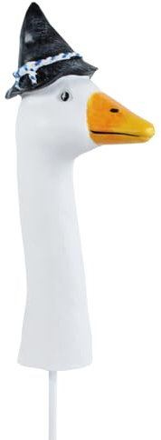 colourliving Gartenfigur Gans Gänsekopf Gänsehals - Gartenstecker Varianten in Form und Größe 33 cm (Gans L Franz´l)