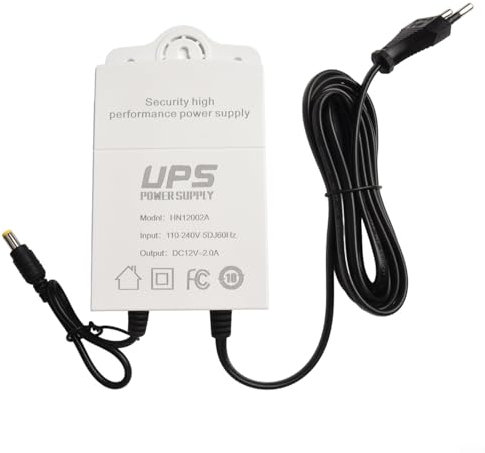 12V-2A Unterbrechungsfreier Stromadapter, 1800mah Mini-USV-Batterie-Backup-Einheit Für Computer-Router-Modem-unterbrechungsfreie Stromversorgung