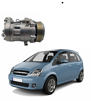 Compresor de aire acondicionado 334-151 8FK 351 A/C compatible con Opel Meriva 2003 2004 2005-2010 Compresor de aire acondicionado automotriz