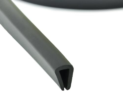 DQ-PP 10m Kantenschutzprofil UKS-583 7x11mm Mehrzweck – Autodichtung Fassungsprofil Kederband U-Profil
