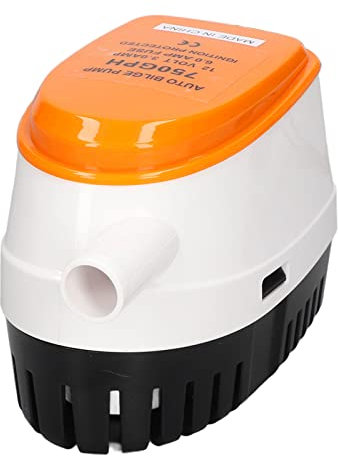 Submersible Pump Electric Automatic Bilge Water Mini 750GPH DC 12V with Float Switch Efficient Great Boating RV Application