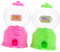 Abaodam 2Pcs Mini Candy Dispenser Machine Small Vending for Birthday Party Favors and Creative Playtime Includes and Colors Fun Treats Container for Candy
