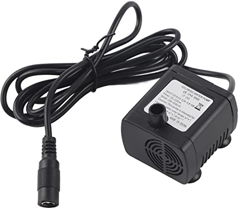 DC 12V 420L/H Brushless Mini Submersible for Fountain Pool Solar Circulation System Water Circulation Aquarium Fish Tank