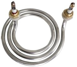 Vqxmhrpw Radiateur Électrique À Tige Chaude, 220 V/380 V 3 KW, Radiateur Spiralé De Type Rond, Chauffe-Eau Tubulaire À Immersion Électrique SUS304(220V)