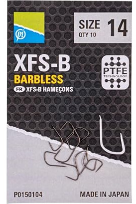 Preston Innovations XFS-B Barbless Qty 10