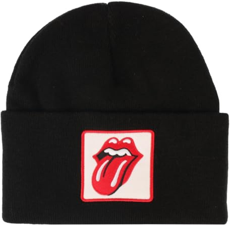 Amplified Logo Strickmütze - BandMerch, Band-Accessoire für Herren, Damen, Kinder, Unisex, Frühling, Sommer, Herbst, Winter, Musik Fan, Festival