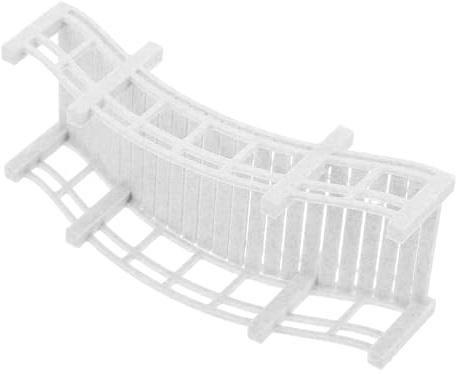Levemolo Miniatur Brücke für Miniatur Garten, Vintage Pla Bogenbrücke | Kompakt und Installieren, für Desktop Deko, Sammlung und Schmuck
