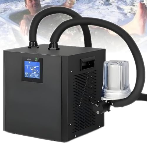 Cold Plunge Chiller zur Muskelerholung, schnelles Kühlsystem mit Isolierschlauch, Pumpen & Filter